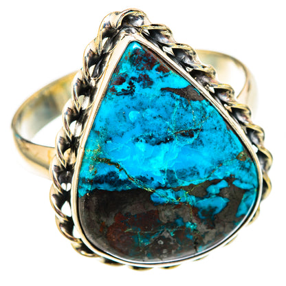 Shattuckite Rings handcrafted by Ana Silver Co - RING116795 - Photo 2
