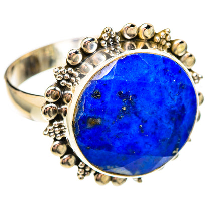Lapis Lazuli Rings handcrafted by Ana Silver Co - RING116804 - Photo 2