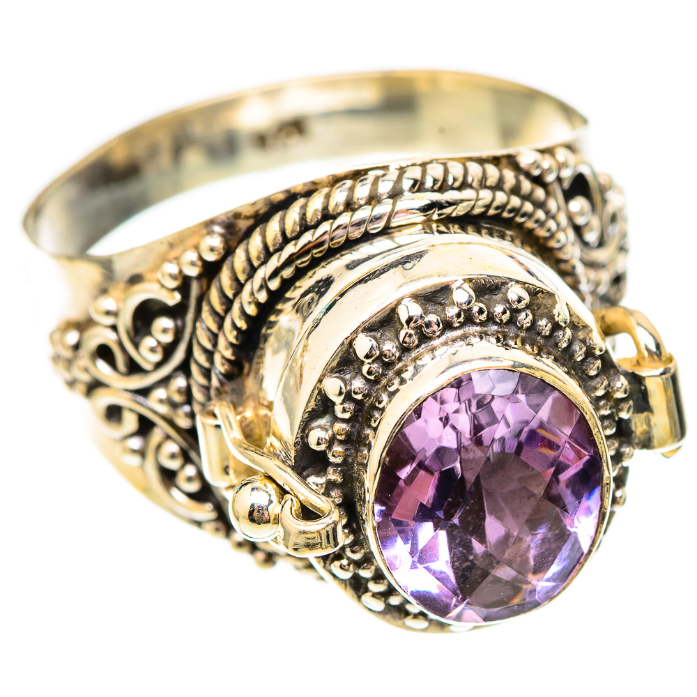 Amethyst Rings handcrafted by Ana Silver Co - RING116820 - Photo 2