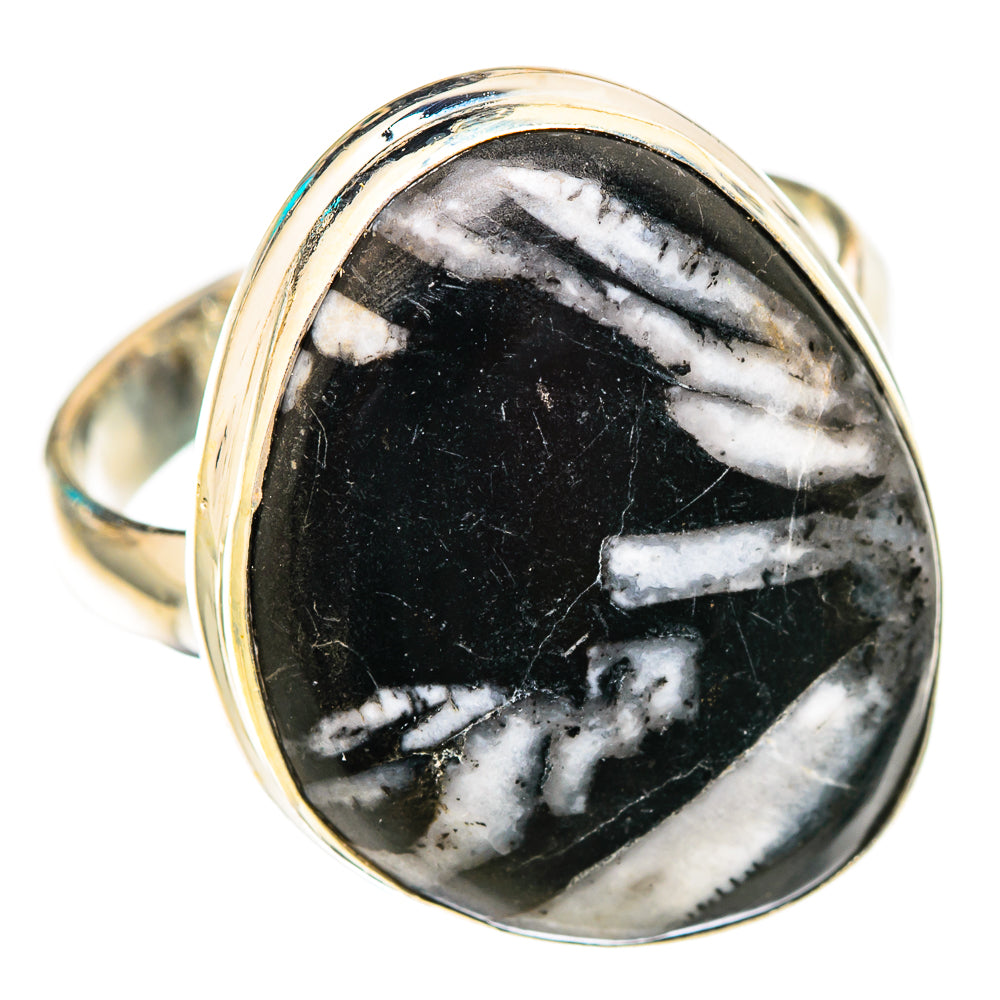 Pinolith Jasper Rings handcrafted by Ana Silver Co - RING116828 - Photo 2