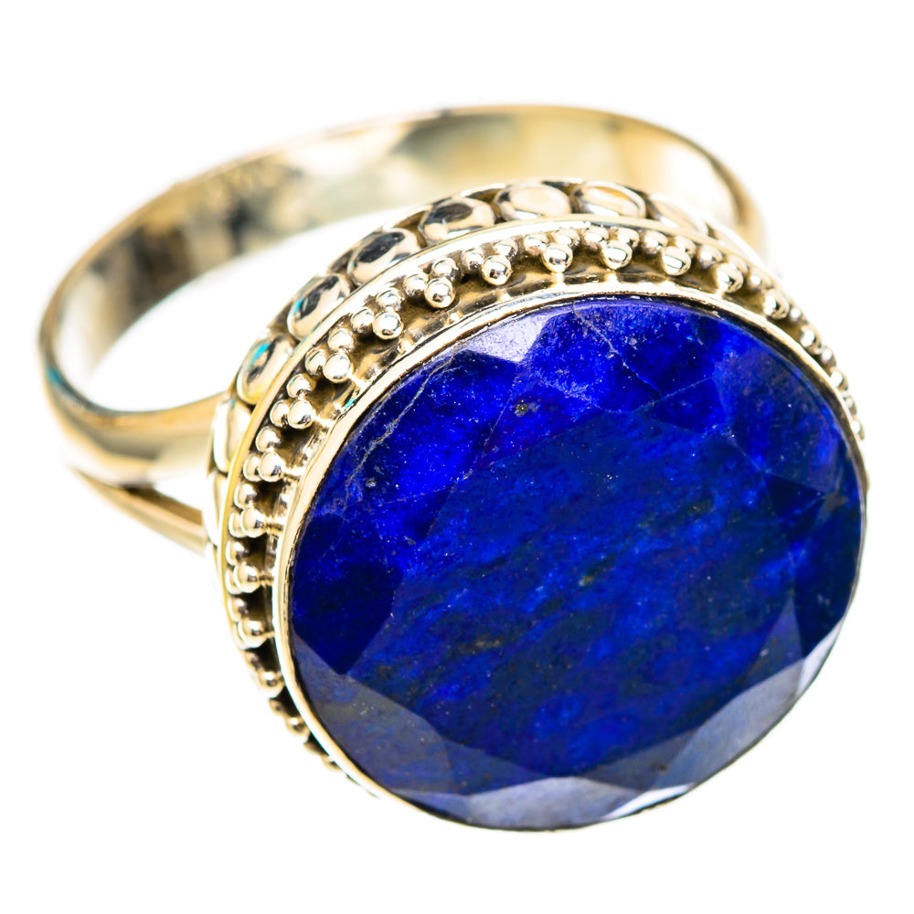 Lapis Lazuli Rings handcrafted by Ana Silver Co - RING116844 - Photo 2
