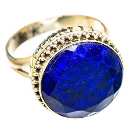 Lapis Lazuli Rings handcrafted by Ana Silver Co - RING116844 - Photo 2