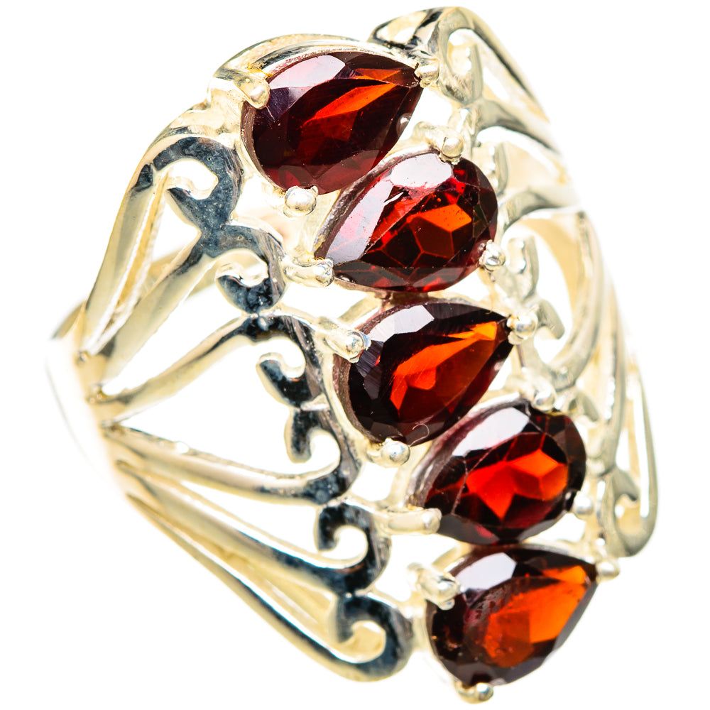 Garnet Rings handcrafted by Ana Silver Co - RING116854 - Photo 2