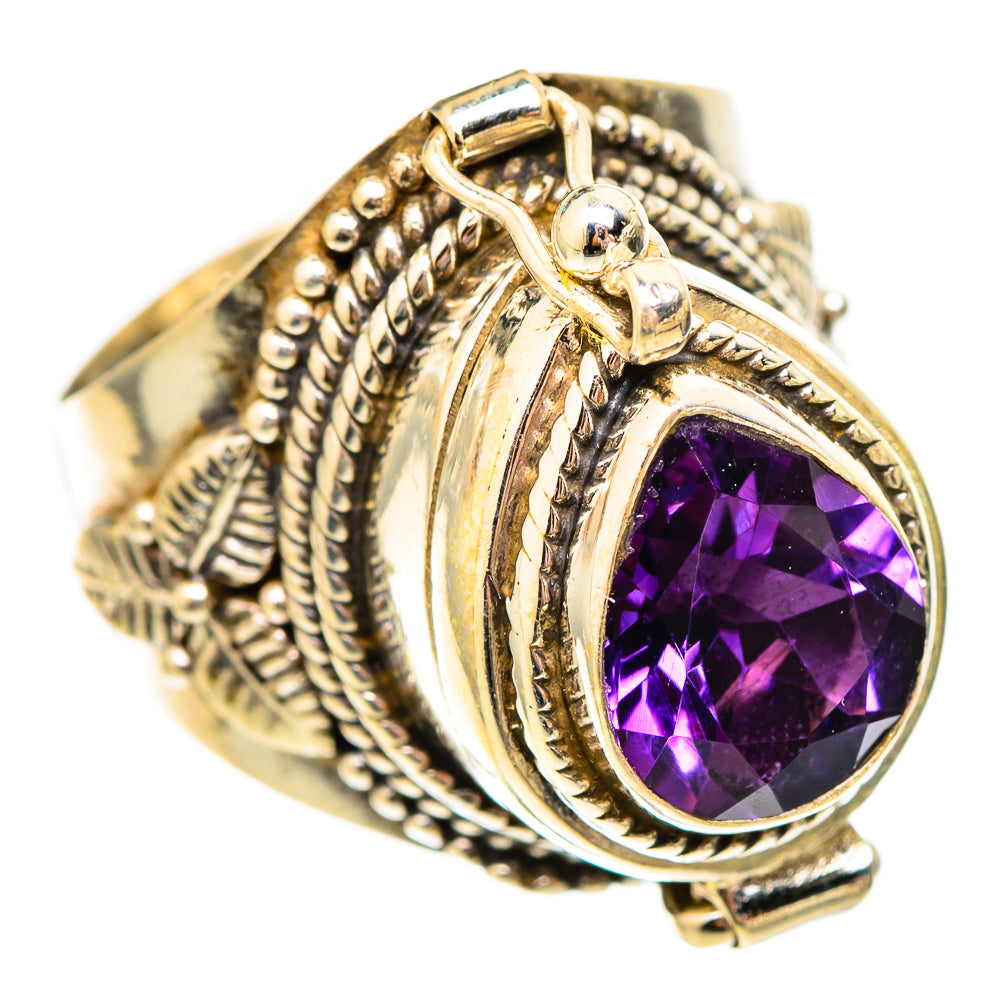 Amethyst Rings handcrafted by Ana Silver Co - RING116857 - Photo 2