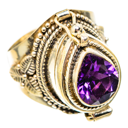Amethyst Rings handcrafted by Ana Silver Co - RING116857 - Photo 2