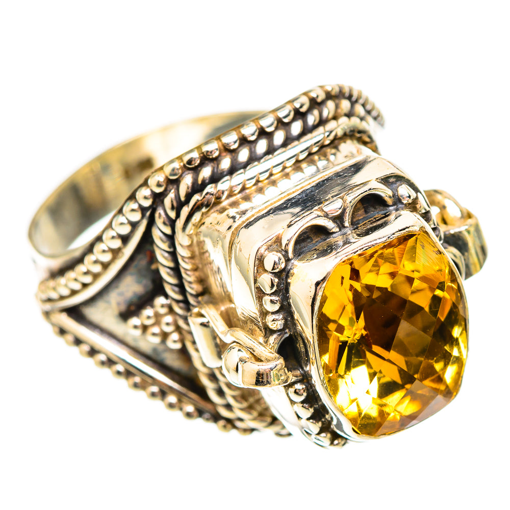 Citrine Rings handcrafted by Ana Silver Co - RING116883 - Photo 2