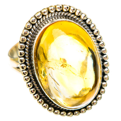 Citrine Rings handcrafted by Ana Silver Co - RING116884 - Photo 2