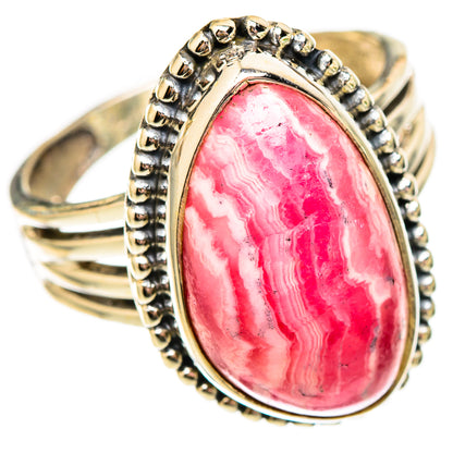 Rhodochrosite Rings handcrafted by Ana Silver Co - RING116885 - Photo 2