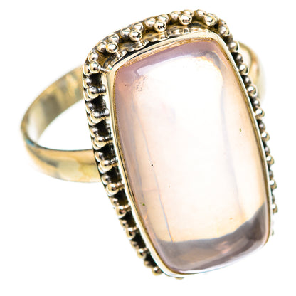 Rose Quartz Rings handcrafted by Ana Silver Co - RING116886 - Photo 2