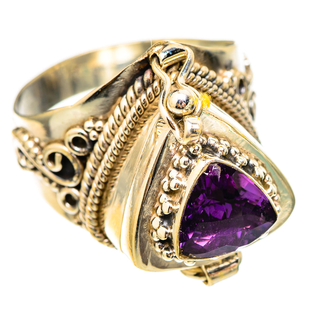 Amethyst Rings handcrafted by Ana Silver Co - RING116889 - Photo 2