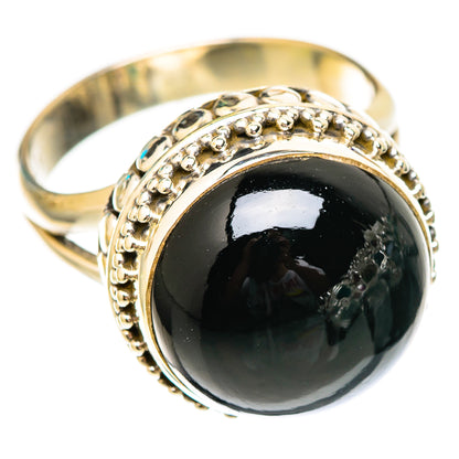 Black Onyx Rings handcrafted by Ana Silver Co - RING116894 - Photo 2