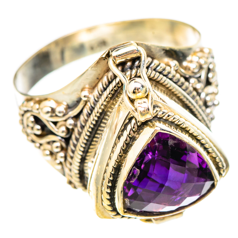 Amethyst Rings handcrafted by Ana Silver Co - RING116924 - Photo 2