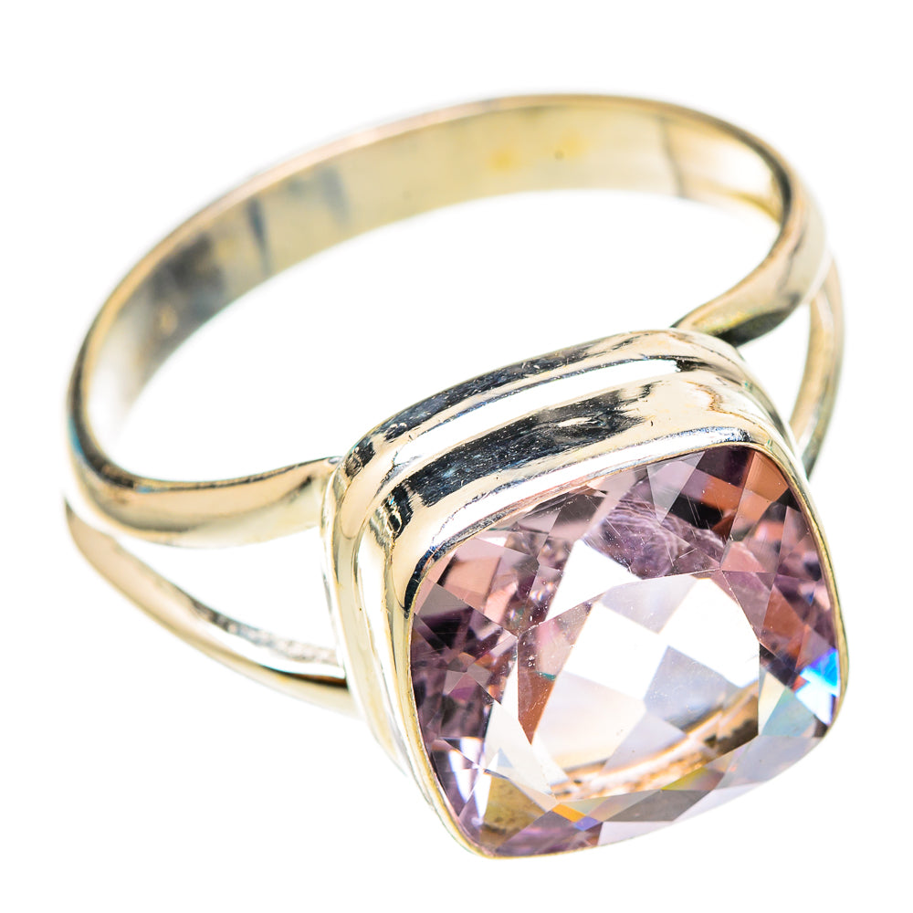 Pink Amethyst Rings handcrafted by Ana Silver Co - RING116927 - Photo 2