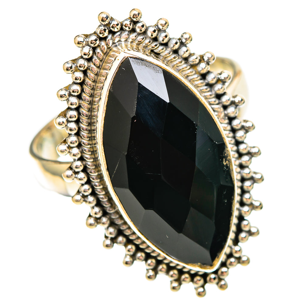 Black Onyx Rings handcrafted by Ana Silver Co - RING116929 - Photo 2