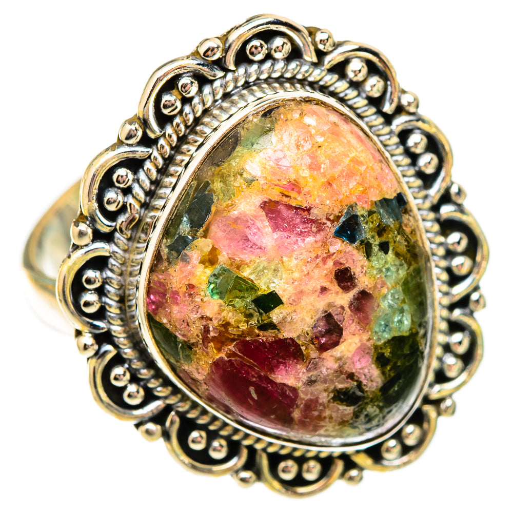 Tourmaline Rings handcrafted by Ana Silver Co - RING116952 - Photo 2