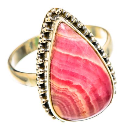 Rhodochrosite Rings handcrafted by Ana Silver Co - RING116953 - Photo 2