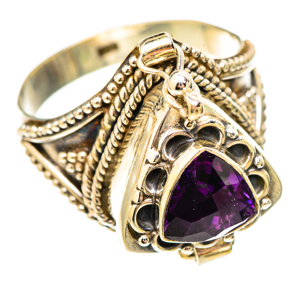 Amethyst Rings handcrafted by Ana Silver Co - RING116956 - Photo 2