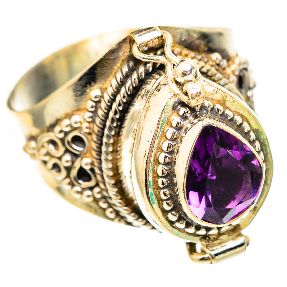 Amethyst Rings handcrafted by Ana Silver Co - RING116957 - Photo 2