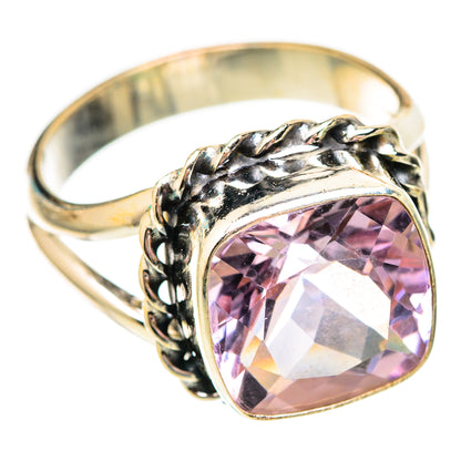 Pink Amethyst Rings handcrafted by Ana Silver Co - RING116959 - Photo 2