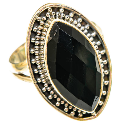 Black Onyx Rings handcrafted by Ana Silver Co - RING116961 - Photo 2