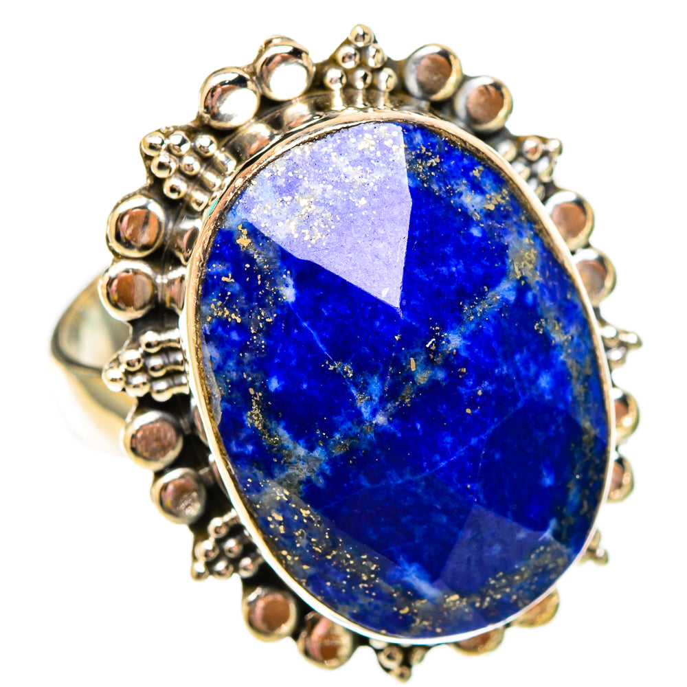 Lapis Lazuli Rings handcrafted by Ana Silver Co - RING116977 - Photo 2