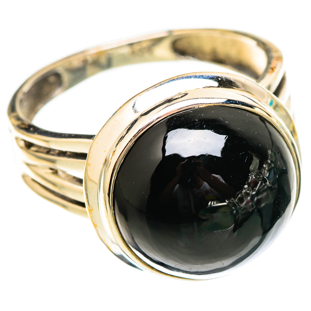 Black Onyx Rings handcrafted by Ana Silver Co - RING116994 - Photo 2