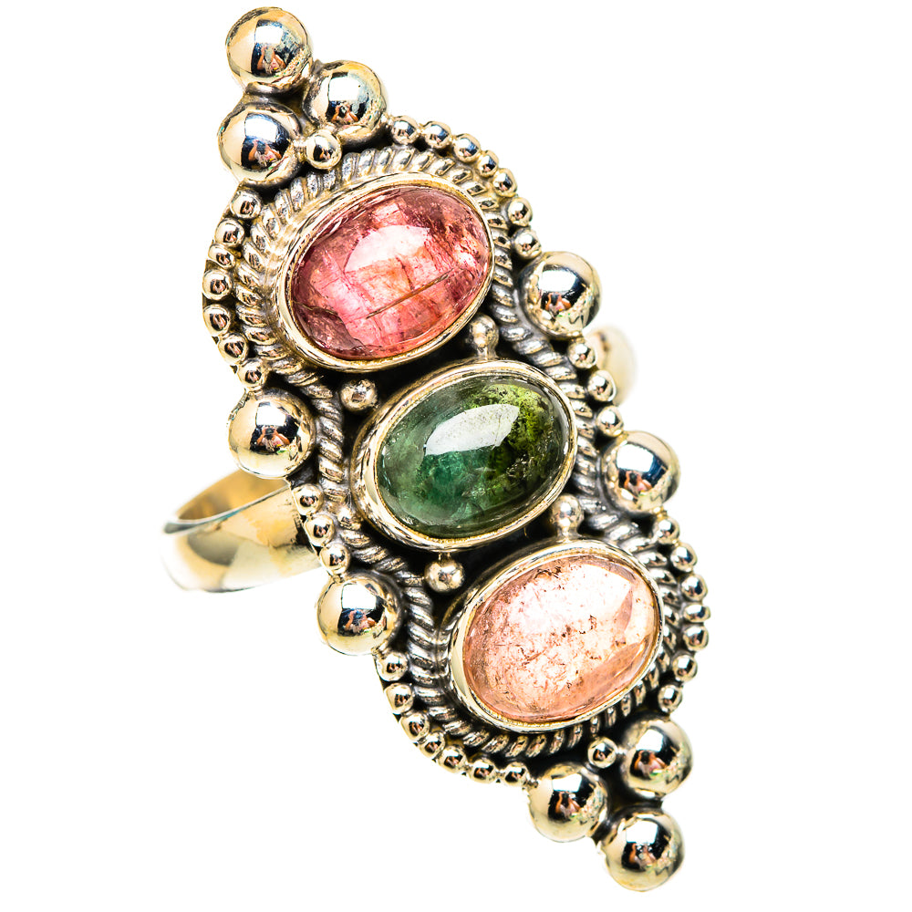 Tourmaline Rings handcrafted by Ana Silver Co - RING117006 - Photo 2