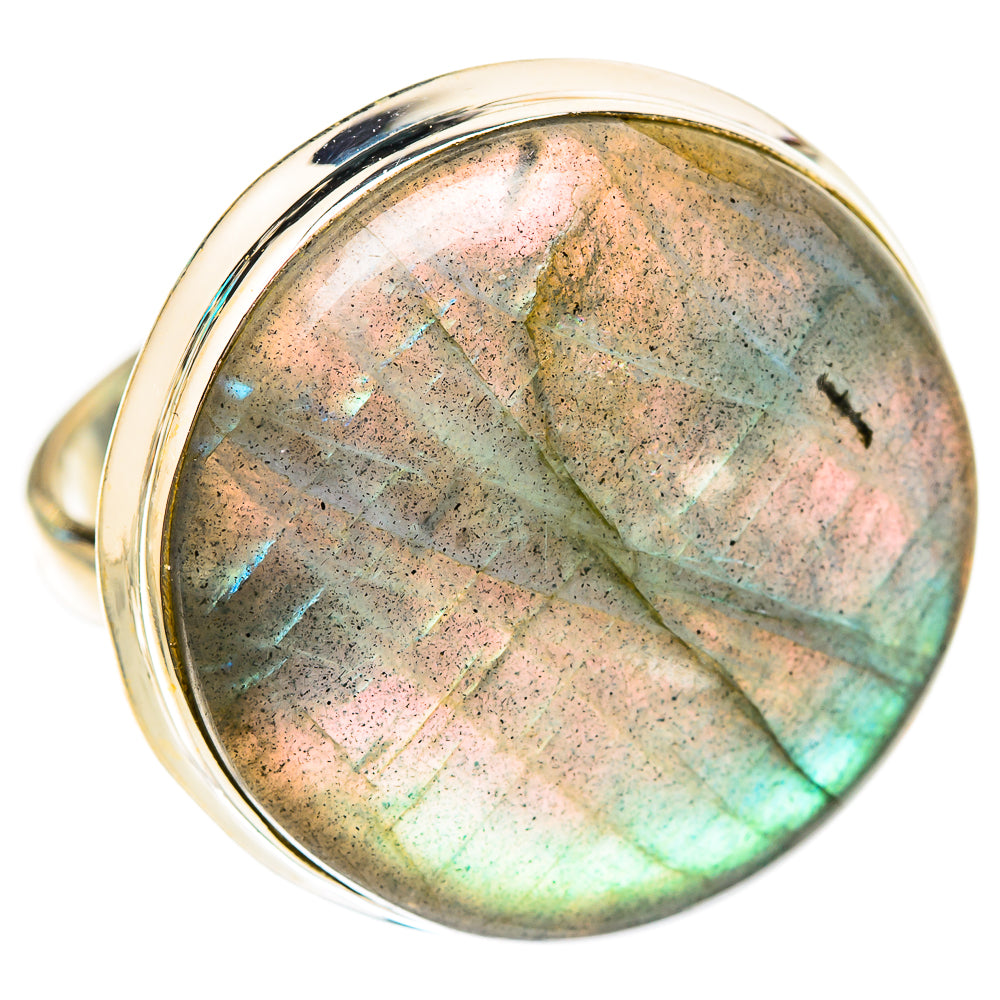 Labradorite Rings handcrafted by Ana Silver Co - RING117019 - Photo 2