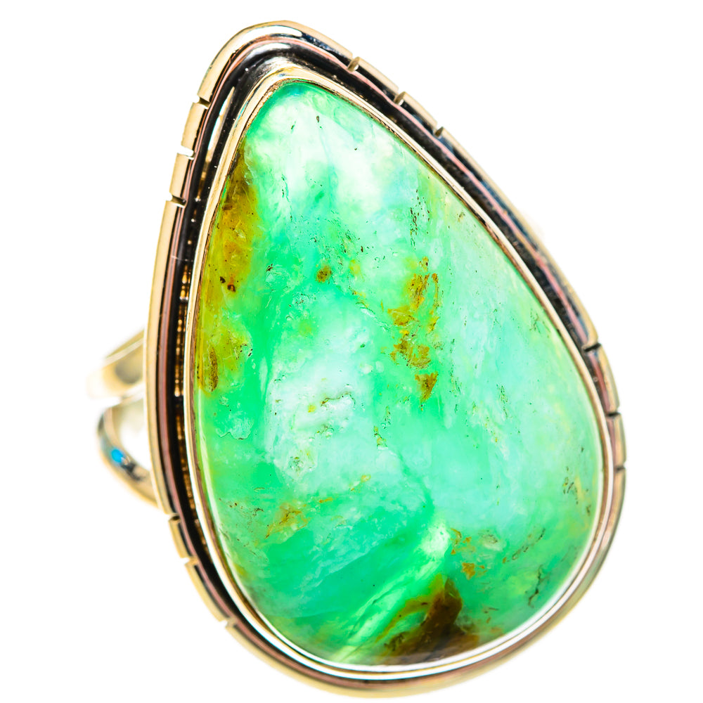 Peruvian Opal Rings handcrafted by Ana Silver Co - RING117020 - Photo 2
