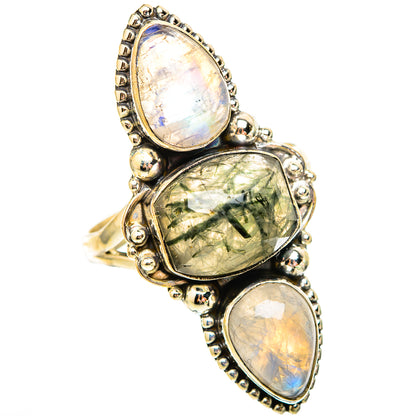 Tourmalinated Quartz Rings handcrafted by Ana Silver Co - RING117031 - Photo 2