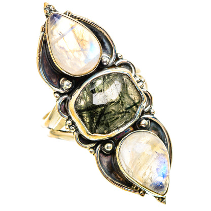 Tourmalinated Quartz Rings handcrafted by Ana Silver Co - RING117032 - Photo 2