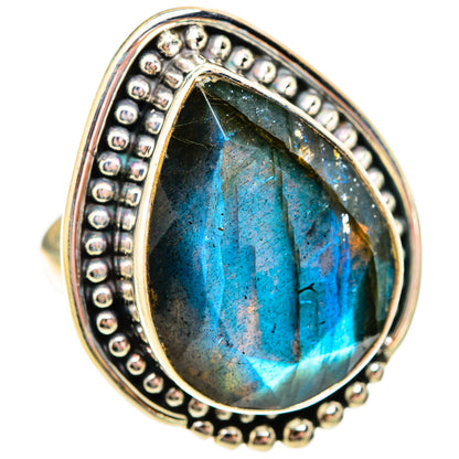 Labradorite Rings handcrafted by Ana Silver Co - RING117043 - Photo 2