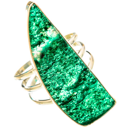 Green Aventurine Rings handcrafted by Ana Silver Co - RING117056 - Photo 2