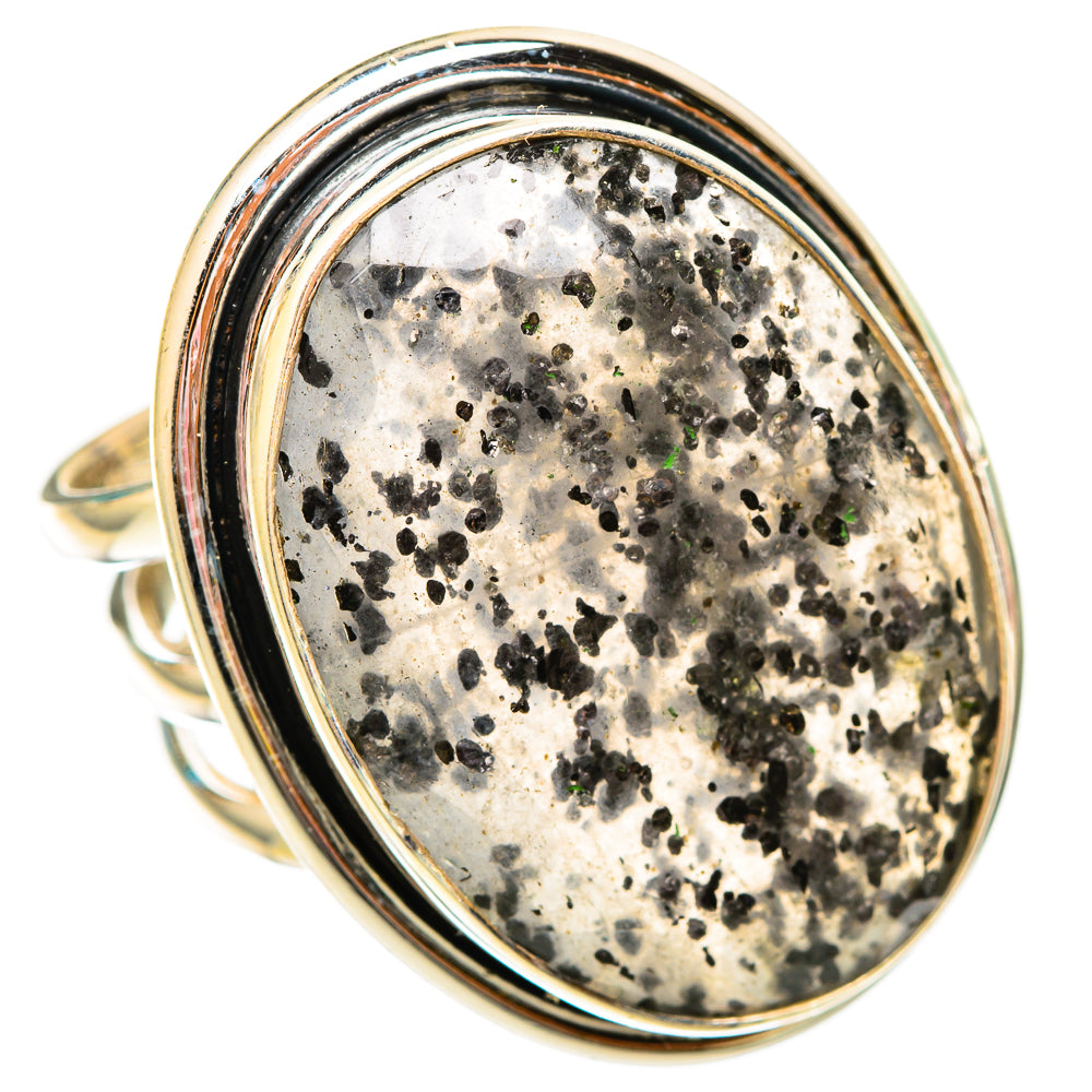 Tourmalinated Quartz Rings handcrafted by Ana Silver Co - RING117061 - Photo 2