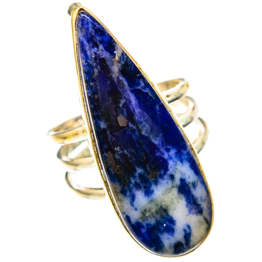 Sodalite Rings handcrafted by Ana Silver Co - RING117073 - Photo 2