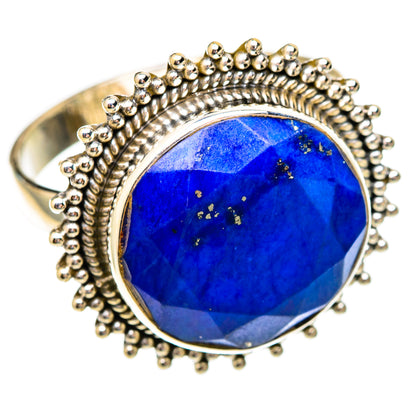 Lapis Lazuli Rings handcrafted by Ana Silver Co - RING117103 - Photo 2