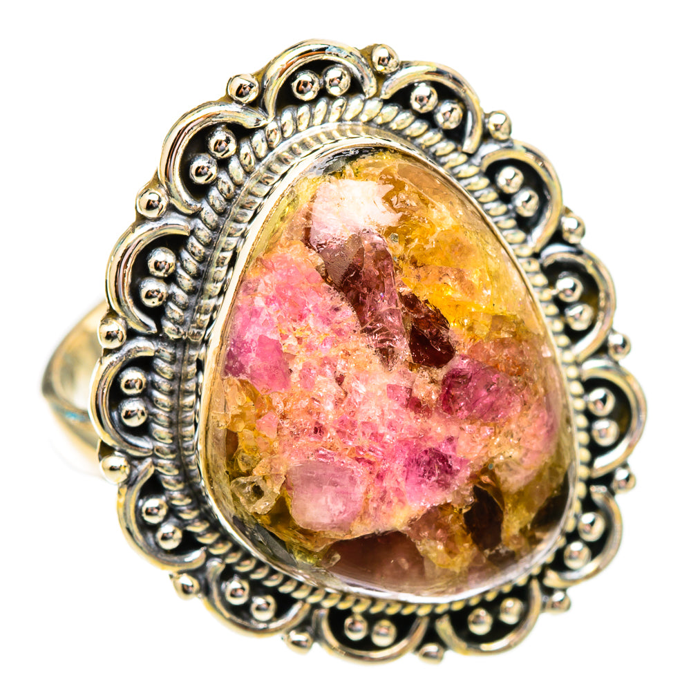 Tourmaline Rings handcrafted by Ana Silver Co - RING117115 - Photo 2