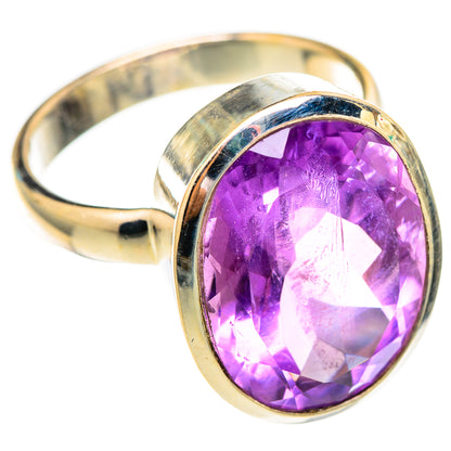 Amethyst Rings handcrafted by Ana Silver Co - RING117117 - Photo 2