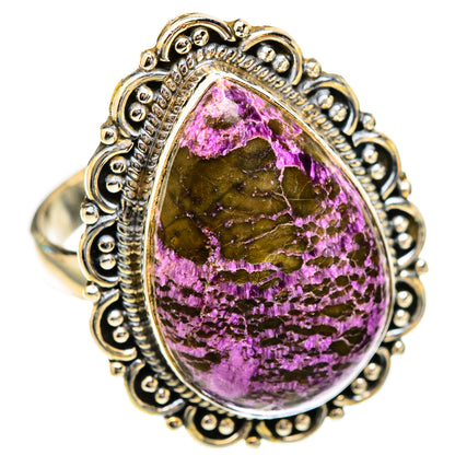 Stichtite Rings handcrafted by Ana Silver Co - RING117119 - Photo 2