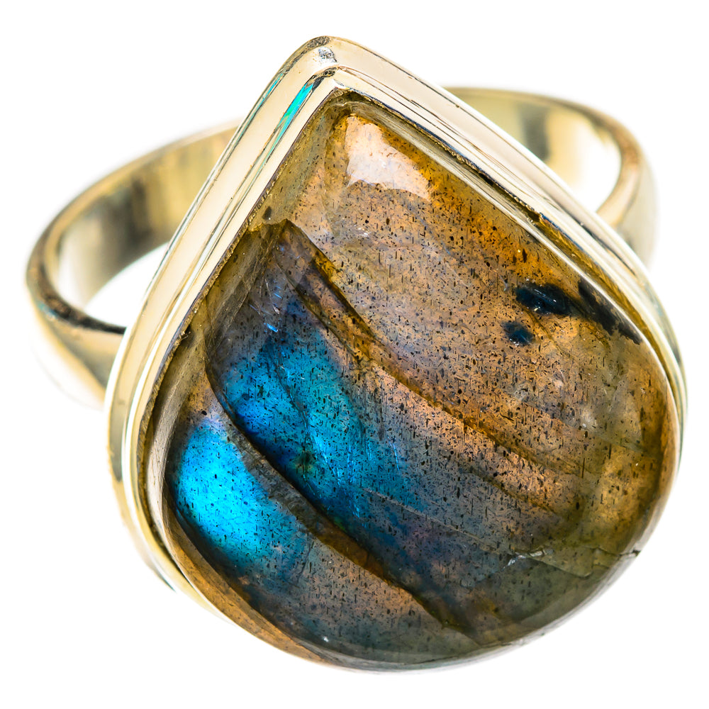 Labradorite Rings handcrafted by Ana Silver Co - RING117137 - Photo 2