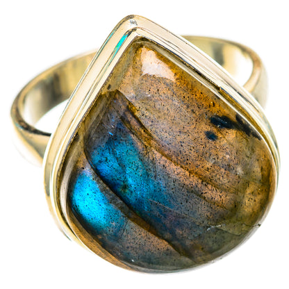 Labradorite Rings handcrafted by Ana Silver Co - RING117137 - Photo 2