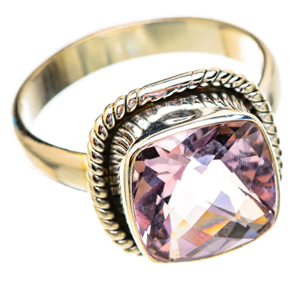 Pink Amethyst Rings handcrafted by Ana Silver Co - RING117144 - Photo 2