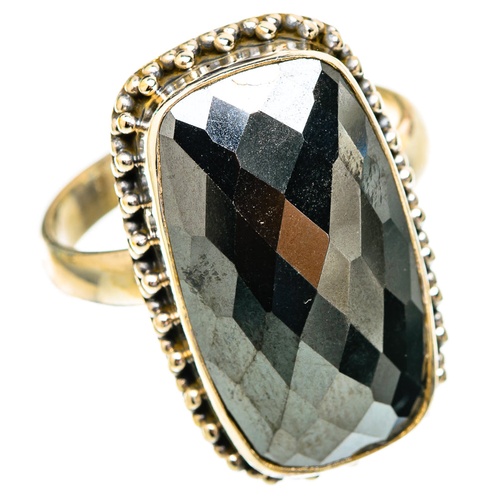 Hematite Rings handcrafted by Ana Silver Co - RING117159 - Photo 2