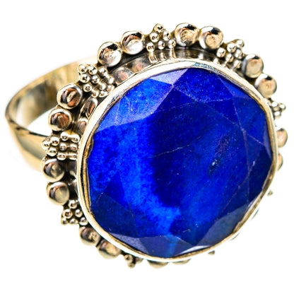 Lapis Lazuli Rings handcrafted by Ana Silver Co - RING117165 - Photo 2