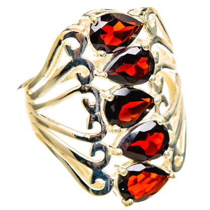 Garnet Rings handcrafted by Ana Silver Co - RING117170 - Photo 2