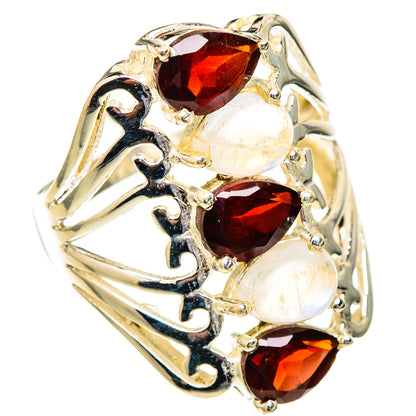Garnet Rings handcrafted by Ana Silver Co - RING117171 - Photo 2