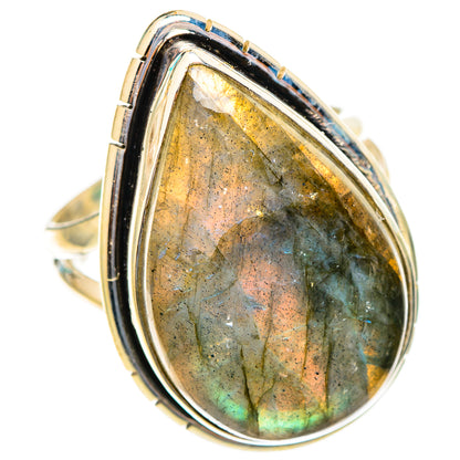 Labradorite Rings handcrafted by Ana Silver Co - RING117177 - Photo 2