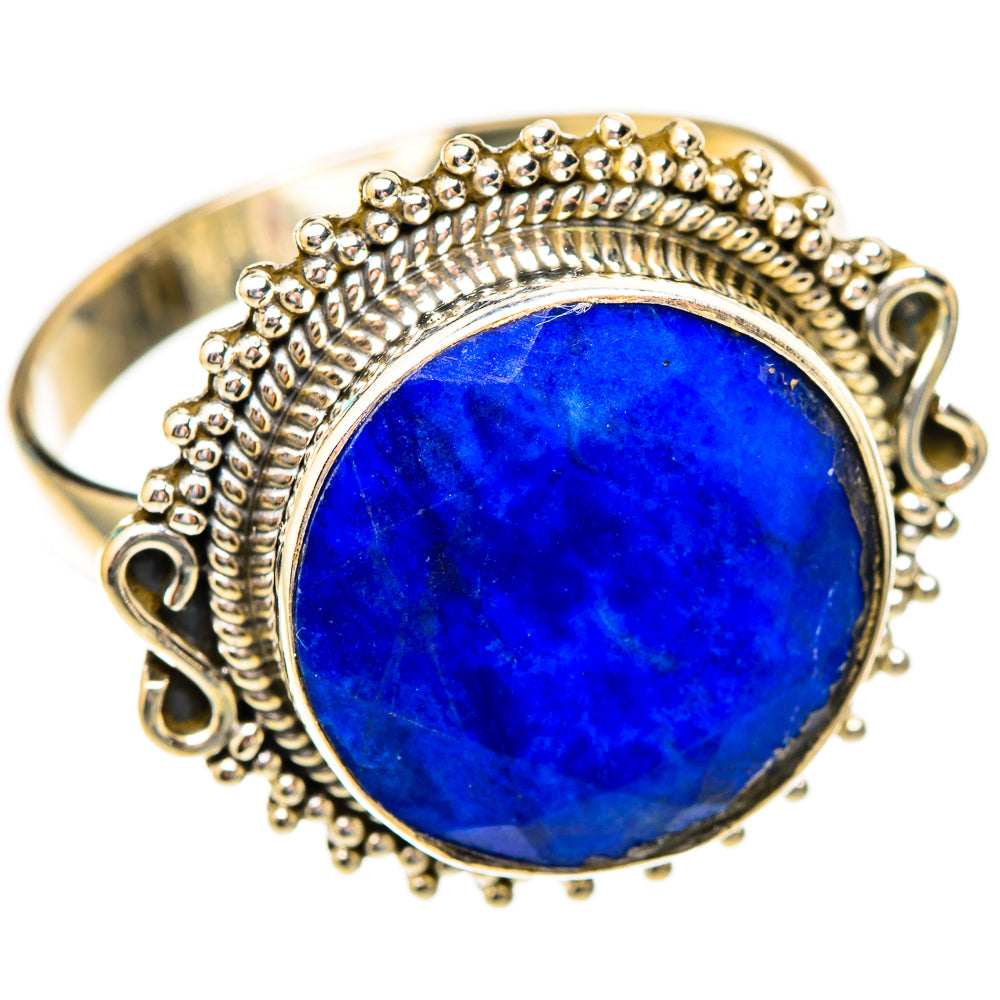 Lapis Lazuli Rings handcrafted by Ana Silver Co - RING117180 - Photo 2