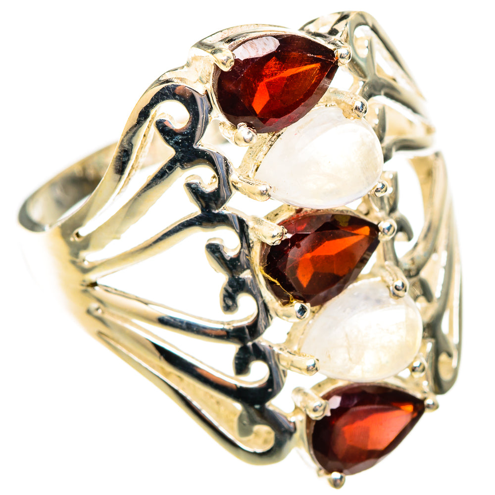 Garnet Rings handcrafted by Ana Silver Co - RING117187 - Photo 2