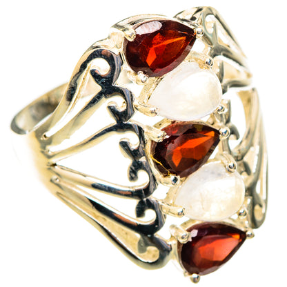 Garnet Rings handcrafted by Ana Silver Co - RING117187 - Photo 2